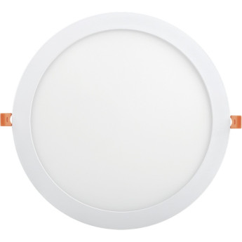 Светильник светодиодный IEK ДВО 1610 круг 24Вт 6500K IP20 белый - LDVO0-1610-1-24-6500-K01